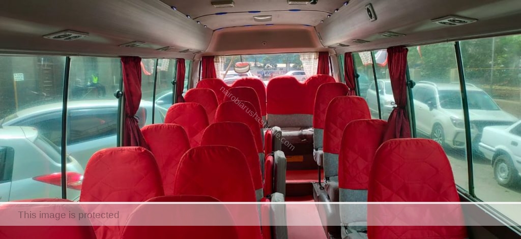 Nairobi arusha bus bus seats