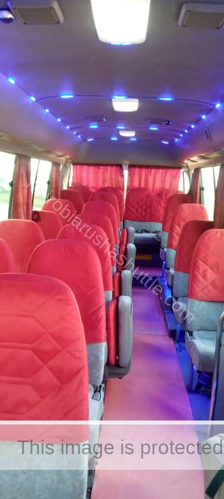 Nairobi Moshi shuttle bus