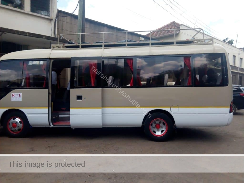 private group bus hire from Arusha to Nairobi